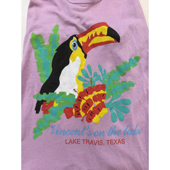 Emerald Point Bar & Grill + Lake Travis Austin TX Tank Top Womens Medium Lot 2 - Picture 2 of 5